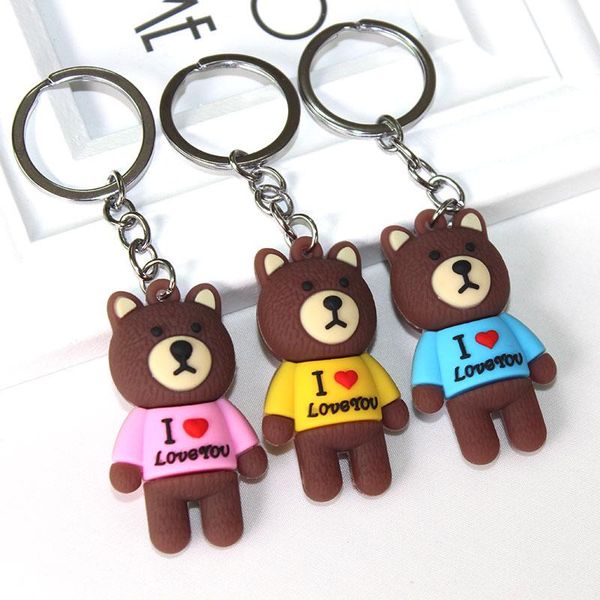 keychains i love you bear keychain couple with split ring valentine's day gift for lover women trinket key chain fashion jewelry, Silver
keychains i love you bear keychain couple with split ring valentine's day gift for lover women trinket key chain fashion jewelry, Silver