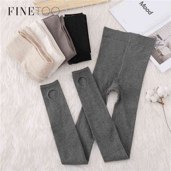finetoo warm women's cotton winter leggings ankle-length keep warm solid pants high waist large size women thick slim leggings 211117, Black
finetoo warm women's cotton winter leggings ankle-length keep warm solid pants high waist large size women thick slim leggings 211117, Black