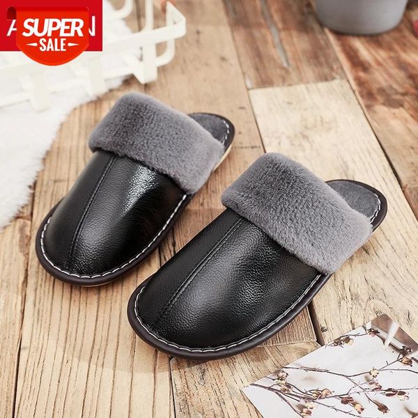 asifn winter home pu leather slippers for men women waterproof warm fur mules male couple platform shoes fluffy house slippers #hh5t, Black
asifn winter home pu leather slippers for men women waterproof warm fur mules male couple platform shoes fluffy house slippers #hh5t, Black