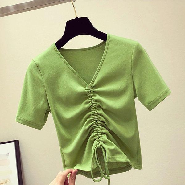 women's t-shirt summer t shirt women v neck short femme sleeve womens oversize plus size, White
women's t-shirt summer t shirt women v neck short femme sleeve womens oversize plus size, White