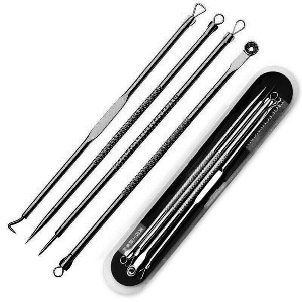 cleaning 4pcs stainless steel acne removal needles pimple blackhead remover tools spoon face skin care facial pore cleaner
cleaning 4pcs stainless steel acne removal needles pimple blackhead remover tools spoon face skin care facial pore cleaner