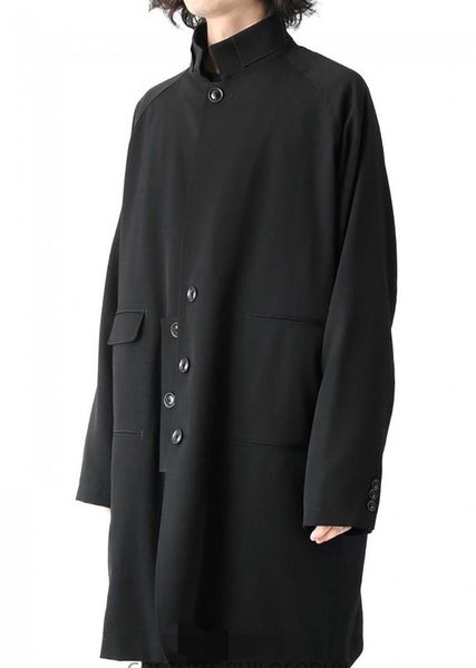 men's trench coats spring loose standing collar solid color double-breasted design windbreaker simple and symmetrical big pocket, Tan;black
men's trench coats spring loose standing collar solid color double-breasted design windbreaker simple and symmetrical big pocket, Tan;black