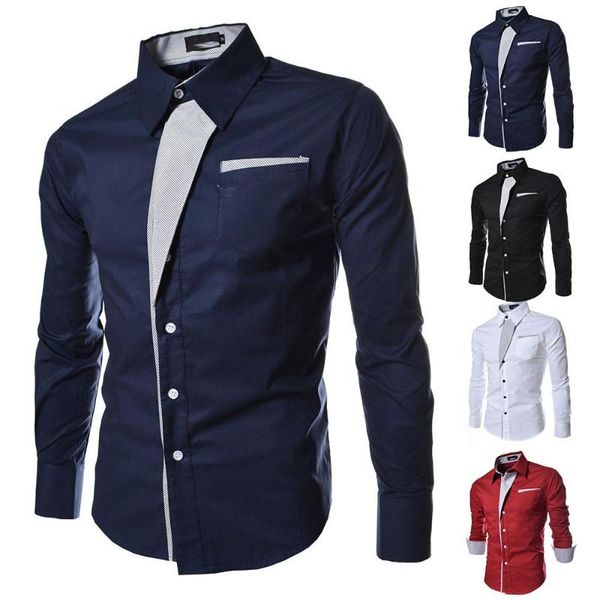 men's casual shirts mens striped printed slim shirt long sleeve button formal business t men, White;black
men's casual shirts mens striped printed slim shirt long sleeve button formal business t men, White;black