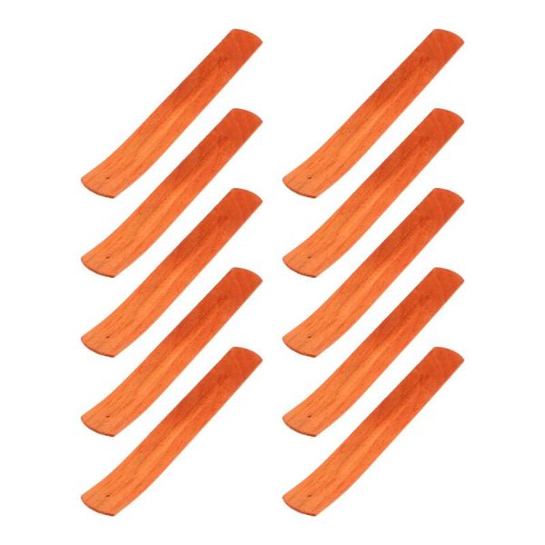 fragrance lamps 10pcs wooden incense stick holders household practical stands (khaki)
fragrance lamps 10pcs wooden incense stick holders household practical stands (khaki)