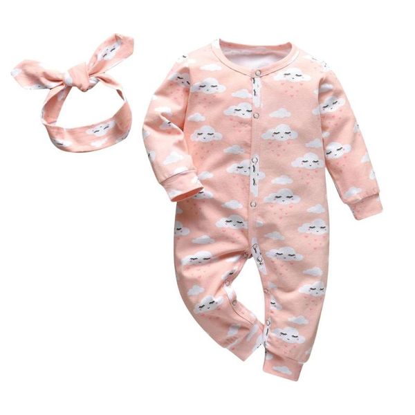 jumpsuits born baby girls romper cute cartoon pink cloud print long sleeve jumpsuit and headband 2pcs infant toddler girl clothes, Blue
jumpsuits born baby girls romper cute cartoon pink cloud print long sleeve jumpsuit and headband 2pcs infant toddler girl clothes, Blue