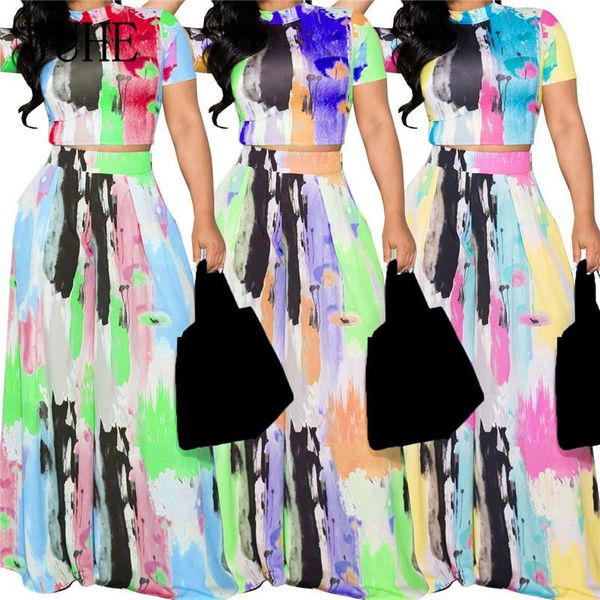 women's two piece pants yeya tie dye print casual 2 sets o neck short sleeve crop and loose wide leg joggers sports party streetwear ou, White
women's two piece pants yeya tie dye print casual 2 sets o neck short sleeve crop and loose wide leg joggers sports party streetwear ou, White