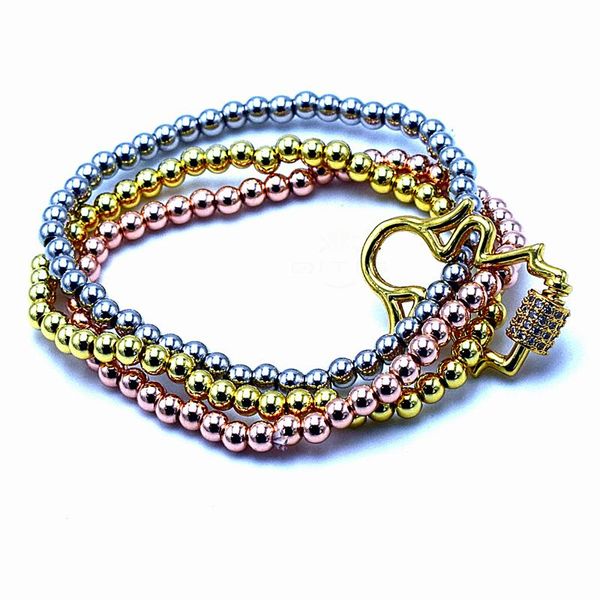 tennis cute little girl cubic zircon bracelet beads 3 layers wrap bangle mixed color om with jewelry gift, Golden;silver
tennis cute little girl cubic zircon bracelet beads 3 layers wrap bangle mixed color om with jewelry gift, Golden;silver