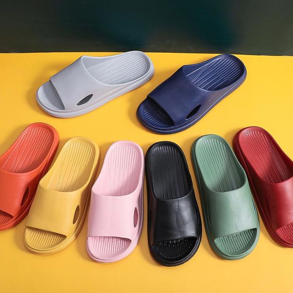 new household slippers woman indoor soft non-slip thick-soled eva integrated slides antibacterial deodorant summer shoes, Black
new household slippers woman indoor soft non-slip thick-soled eva integrated slides antibacterial deodorant summer shoes, Black