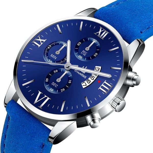 wristwatches watches men fashion sport box stainless steel leather strap watch quartz business wristwatch hombre (small dial no work b3682, Slivery;brown
wristwatches watches men fashion sport box stainless steel leather strap watch quartz business wristwatch hombre (small dial no work b3682, Slivery;brown