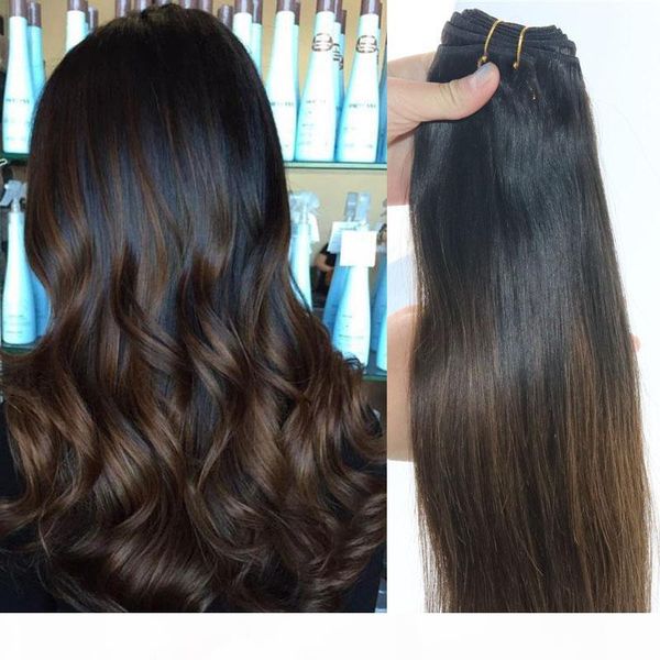 wholesale hair products human hair weave bundles brazilian virgin hair extensions balayage ombre brown two tone 1b #4, Black
wholesale hair products human hair weave bundles brazilian virgin hair extensions balayage ombre brown two tone 1b #4, Black