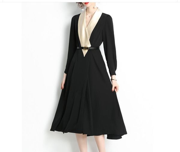 women's clothing spot retro dress hepburn style temperament green fruit collar waist big swing, Black;gray
women's clothing spot retro dress hepburn style temperament green fruit collar waist big swing, Black;gray