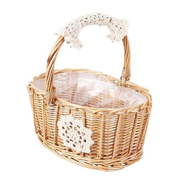 other garden supplies flower basket braided design print widely applied creative tote picnic weaving for wedding
other garden supplies flower basket braided design print widely applied creative tote picnic weaving for wedding