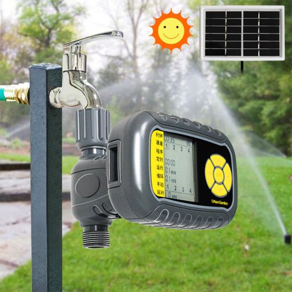 hose faucet digital watering timer solar/battery powered waterproof automatic irrigation watering controller with delay function
hose faucet digital watering timer solar/battery powered waterproof automatic irrigation watering controller with delay function