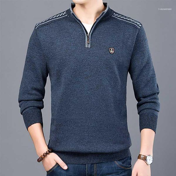 men's sweaters fashion business casual sweater autumn and winter thick zipper pullover slim1, White;black
men's sweaters fashion business casual sweater autumn and winter thick zipper pullover slim1, White;black
