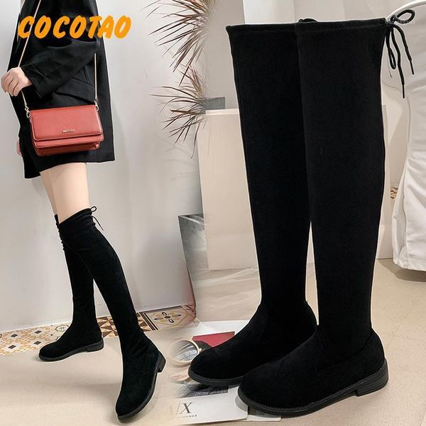 boots winter women's 2021 fashion wild korean version of thin and high over the knee long elastic1, Black
boots winter women's 2021 fashion wild korean version of thin and high over the knee long elastic1, Black