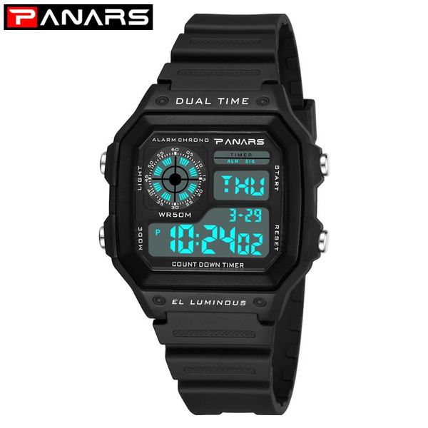 outdoor gadgets panars arrival multi-purpose watch dual time alarm clock waterproof men digital wristwatches students fashion
outdoor gadgets panars arrival multi-purpose watch dual time alarm clock waterproof men digital wristwatches students fashion