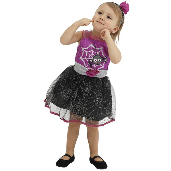 2021 new 2pc halloween cosplay costumes demon witch for baby girls cute spider print scary costume headwear lovely tutu skirt xhpm, Black
2021 new 2pc halloween cosplay costumes demon witch for baby girls cute spider print scary costume headwear lovely tutu skirt xhpm, Black