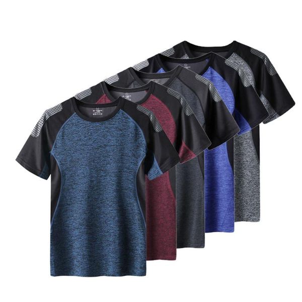 men's t-shirts gym quick dry short sleeve t shirts fitness workout running tees male summer casual o-neck for men plus 7xl, White;black
men's t-shirts gym quick dry short sleeve t shirts fitness workout running tees male summer casual o-neck for men plus 7xl, White;black