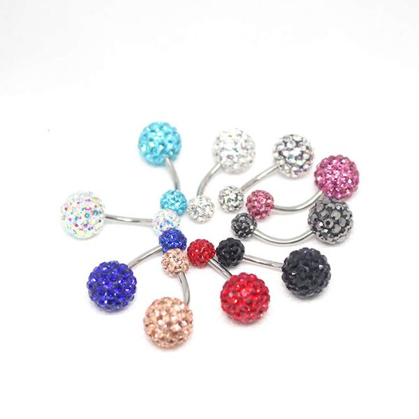 shanballa ball buckle double curved rod inlaid with ball titanium steel decoration allergy puncture jewelry
shanballa ball buckle double curved rod inlaid with ball titanium steel decoration allergy puncture jewelry