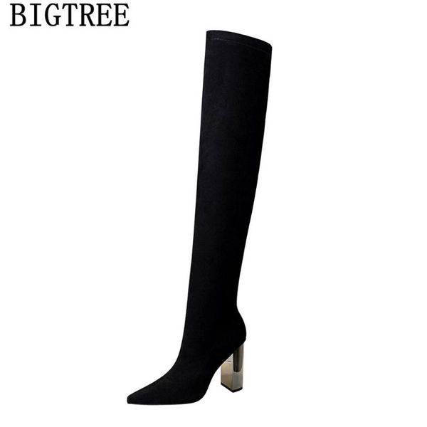boots bigtree over the knee shoes for women 2021 black high heels heel sock female chaussure femme
boots bigtree over the knee shoes for women 2021 black high heels heel sock female chaussure femme