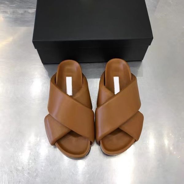 80% off shoes women luxury brand comfortable soft leather woman slipper open toe muffine shoes concise platform cross weave bread flat sanda, Black
80% off shoes women luxury brand comfortable soft leather woman slipper open toe muffine shoes concise platform cross weave bread flat sanda, Black