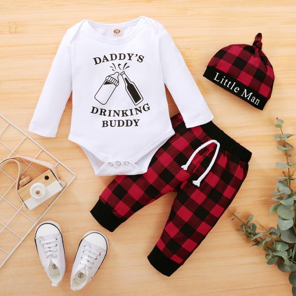 clothing sets baby rompers girl born boy clothes 0 3 months long sleeve christmas style redt plaid printed pants hat 3pcs outfit set, White
clothing sets baby rompers girl born boy clothes 0 3 months long sleeve christmas style redt plaid printed pants hat 3pcs outfit set, White