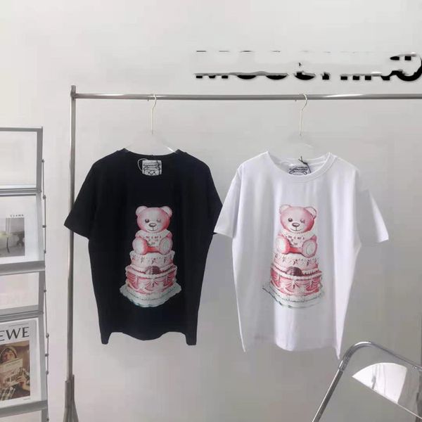 early spring 2021 new mos cake xiong naza cartoon animal print t-shirt short sleeve1, White;black
early spring 2021 new mos cake xiong naza cartoon animal print t-shirt short sleeve1, White;black
