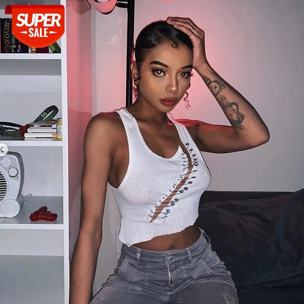 hirigin pin patchwork hollow out tank vest crop 2021 women sleeveless o-neck tube bodycon camis club streetwear new #p86i, White
hirigin pin patchwork hollow out tank vest crop 2021 women sleeveless o-neck tube bodycon camis club streetwear new #p86i, White