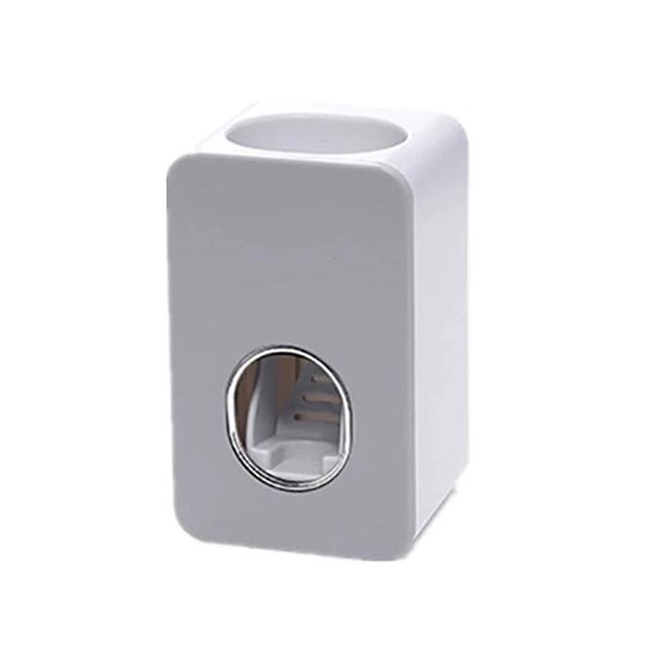 toothbrush holders automatic toothpaste dispenser holder wall mounted lazy bathroom accessories set,grey
toothbrush holders automatic toothpaste dispenser holder wall mounted lazy bathroom accessories set,grey