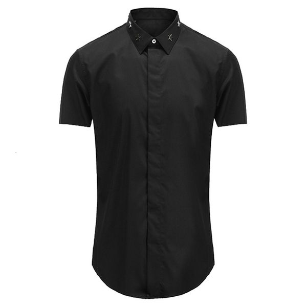 men's casual shirts casual cotton shirt, high-quality short sleeve classic steampunk style, metal star, comfortable, fashionable, in 20, White;black
men's casual shirts casual cotton shirt, high-quality short sleeve classic steampunk style, metal star, comfortable, fashionable, in 20, White;black