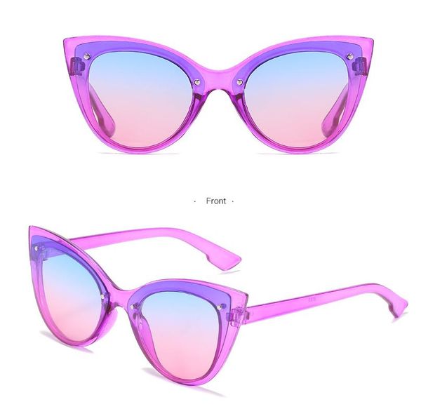 sunglasses zaolihu purple women cat eye retro design gradient luxury lady eyewear leopard female sun glasses round gafas, White;black
sunglasses zaolihu purple women cat eye retro design gradient luxury lady eyewear leopard female sun glasses round gafas, White;black