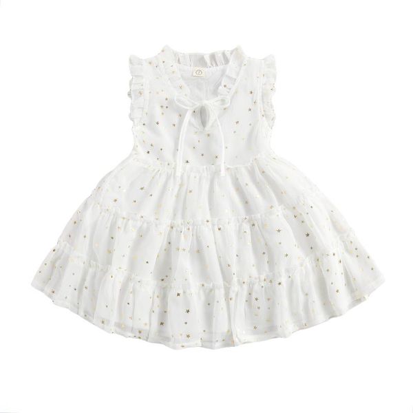 girl's dresses children sleeveless bronzing dress with ruffle, girls round collar middle length princess, Red;yellow
girl's dresses children sleeveless bronzing dress with ruffle, girls round collar middle length princess, Red;yellow