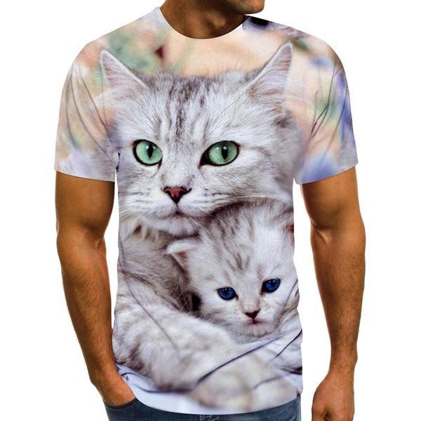 men's t-shirts 3d cat print t-shirt men summer short-sleeved style casual o-neck funny animal street shirt for camiseta mujer, White;black
men's t-shirts 3d cat print t-shirt men summer short-sleeved style casual o-neck funny animal street shirt for camiseta mujer, White;black