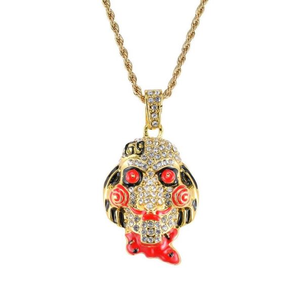 pendant necklaces bnresale full iced out movie saw necklace hip hop punk rock bling jewelry for rapper dancer gift with 60cm chain, Silver
pendant necklaces bnresale full iced out movie saw necklace hip hop punk rock bling jewelry for rapper dancer gift with 60cm chain, Silver
