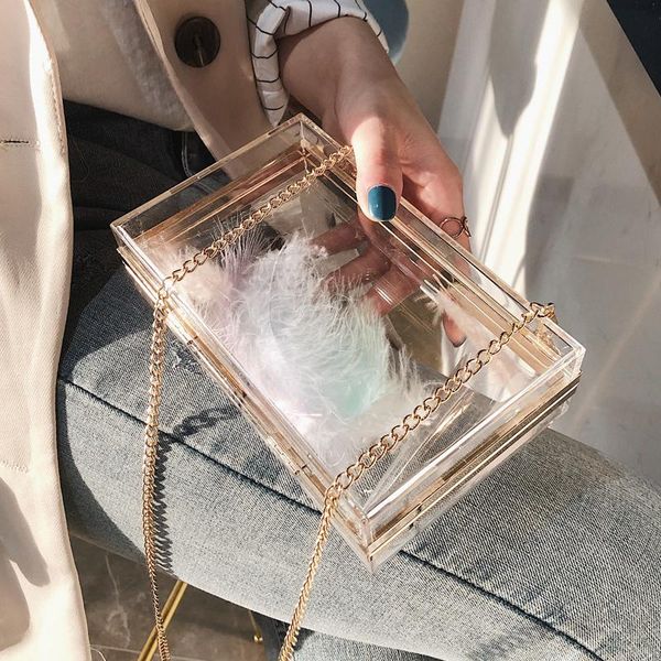 shoulder bags acrylic transparent box bag 2021 summer fashion pvc women's designer handbag party chain messenger
shoulder bags acrylic transparent box bag 2021 summer fashion pvc women's designer handbag party chain messenger