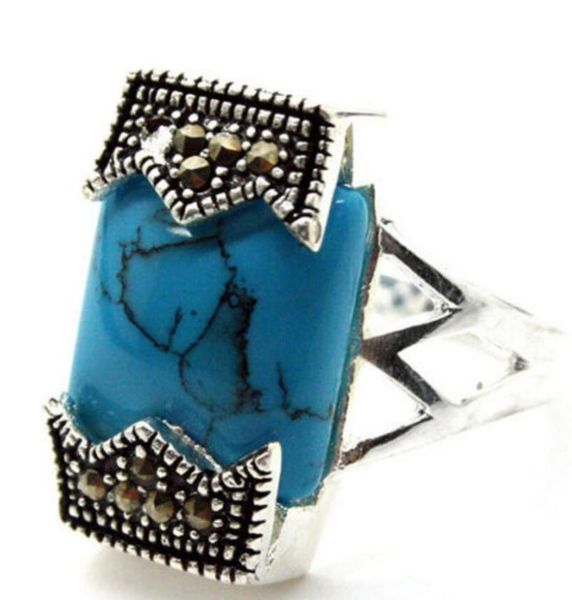 cluster rings 12*20mm fashion 925 sterling silver blue natural turquoise marcasite ring size 7/8/9/10, Golden;silver
cluster rings 12*20mm fashion 925 sterling silver blue natural turquoise marcasite ring size 7/8/9/10, Golden;silver