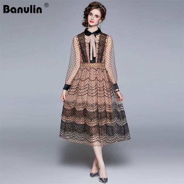 banulin summer runway party a-line dress women's lantern sleeve dot mesh embroidery vintage lace patchwork midi n66720 210603, Black;gray
banulin summer runway party a-line dress women's lantern sleeve dot mesh embroidery vintage lace patchwork midi n66720 210603, Black;gray