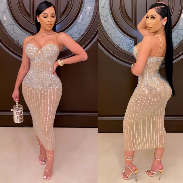 sparkle diamonds party dresses for womens clubwear elegant mesh bodycon long dress black nude d35-fi41, White
sparkle diamonds party dresses for womens clubwear elegant mesh bodycon long dress black nude d35-fi41, White