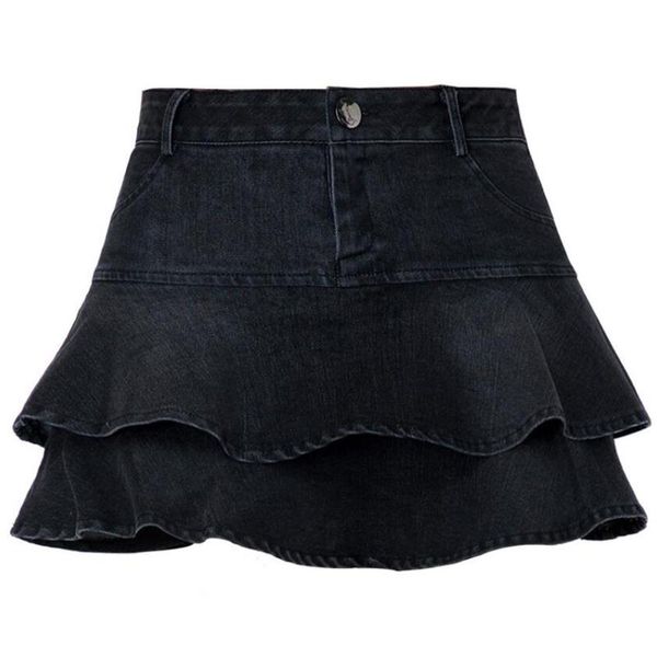 2021 black denim pleated skirts japanese harajuku style girl high waist ruffles cute preppy style sweet mini shorts skater
2021 black denim pleated skirts japanese harajuku style girl high waist ruffles cute preppy style sweet mini shorts skater