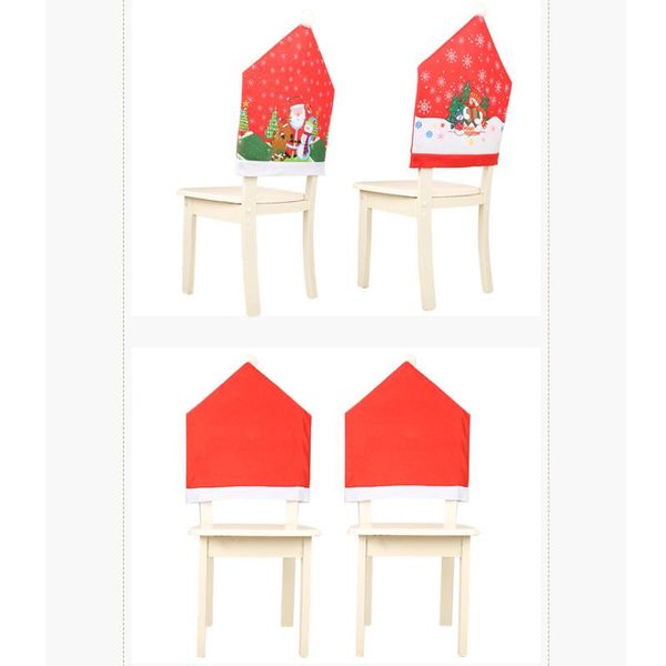 pillow case 2pcs christmas decorations for home chair cover non-woven table red hat back year decor
pillow case 2pcs christmas decorations for home chair cover non-woven table red hat back year decor