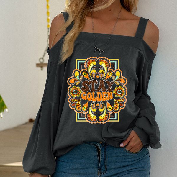 personalized printing in early autumn, casual wear of one line collar sweater, Black
personalized printing in early autumn, casual wear of one line collar sweater, Black