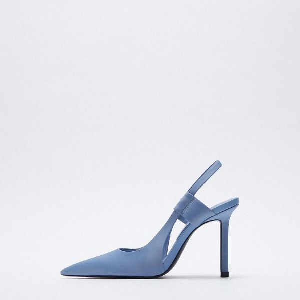 dress shoes zar# women's 2021 blue open heel pointed temperament high thin elegant sandals fairy single, Black
dress shoes zar# women's 2021 blue open heel pointed temperament high thin elegant sandals fairy single, Black
