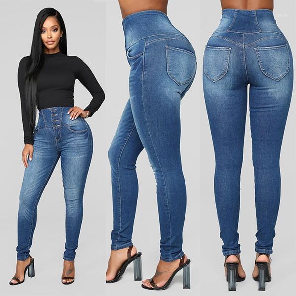 women autumn elastic butto plus loose soft and comfortable hole denim casual small feet cropped jeans #41, Blue
women autumn elastic butto plus loose soft and comfortable hole denim casual small feet cropped jeans #41, Blue