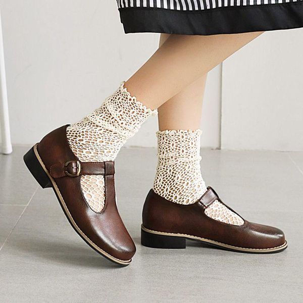 dress shoes agodor women's t strap pump shallow low square heel pumps women ladies brown school uniform size 33-48, Black
dress shoes agodor women's t strap pump shallow low square heel pumps women ladies brown school uniform size 33-48, Black