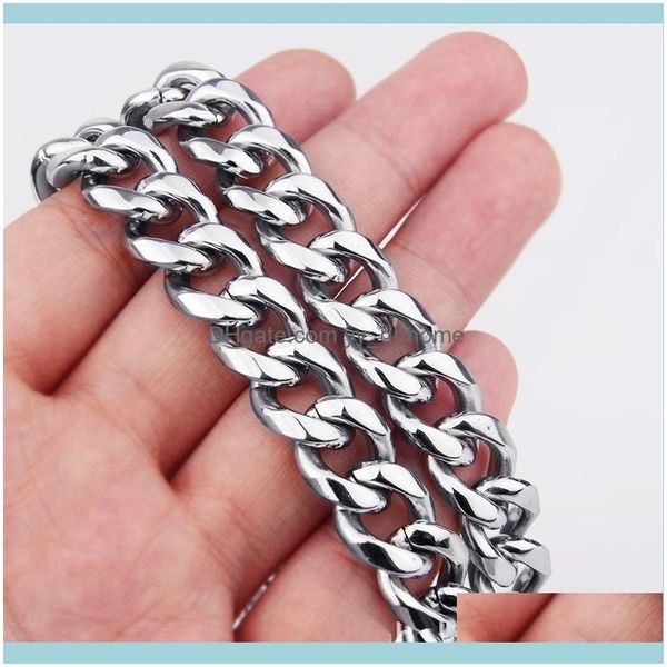 chains necklaces & pendants jewelrychains 12mm charming 316l stainless steel sier color cuban curb chain mens womens necklace or bracelet ba, Silver
chains necklaces & pendants jewelrychains 12mm charming 316l stainless steel sier color cuban curb chain mens womens necklace or bracelet ba, Silver