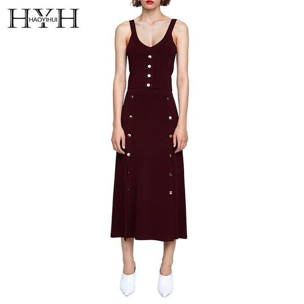 women's vests hyh haoyihui femme elegant vintage burgundy tank front metal buttons deep v-neck sleeveless knitted cardigan sweater, Black;white
women's vests hyh haoyihui femme elegant vintage burgundy tank front metal buttons deep v-neck sleeveless knitted cardigan sweater, Black;white