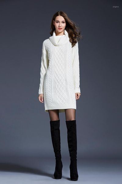 long knitted thick green sweater women's white turtleneck pullover oversize 4xl ladies jumper plus size winter sweaters, White;black
long knitted thick green sweater women's white turtleneck pullover oversize 4xl ladies jumper plus size winter sweaters, White;black