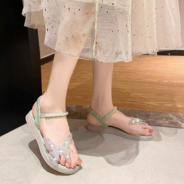sandals summer rhinestone butterfly decorative women open toe net red pearl flat, Black
sandals summer rhinestone butterfly decorative women open toe net red pearl flat, Black