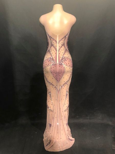 womens sparkly purple rhinestones mesh long dress birthday party dress evening dance outfit see through prom celebrate dresses, Black;red
womens sparkly purple rhinestones mesh long dress birthday party dress evening dance outfit see through prom celebrate dresses, Black;red