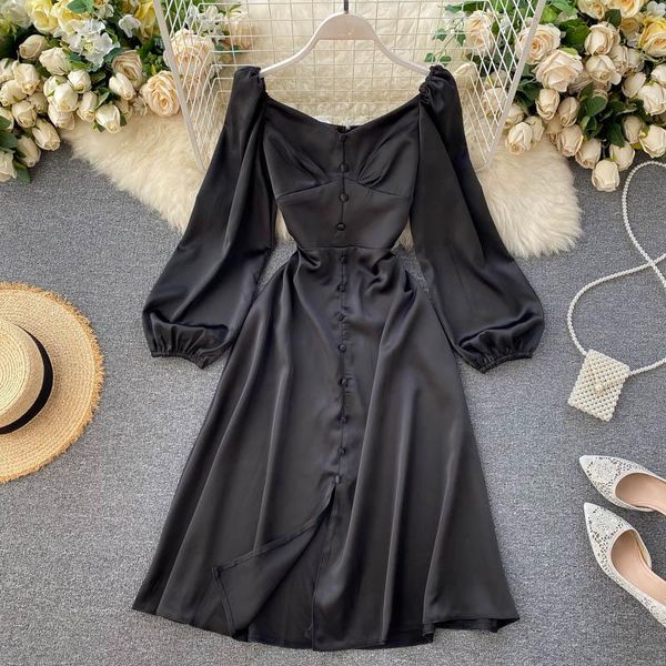 casual dresses women candy color ol office lady y2k loose party dress fashion vintage solid vestidos clothes wear d544, Black;gray
casual dresses women candy color ol office lady y2k loose party dress fashion vintage solid vestidos clothes wear d544, Black;gray